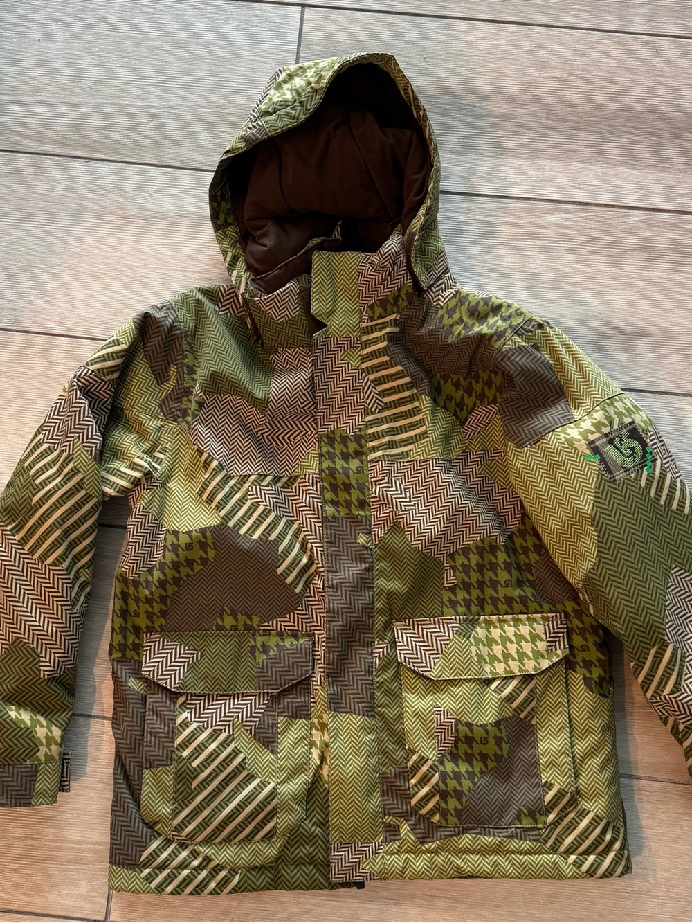 Burton Minecraft Dryride Snowboard Coat YL (husky)